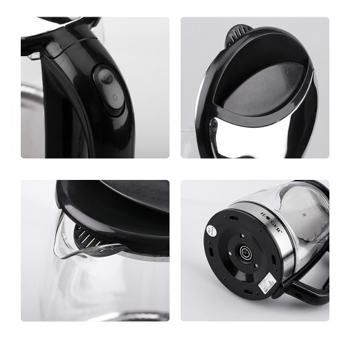 Illuminating Glass Electric Kettle - 2.2l - 2000w