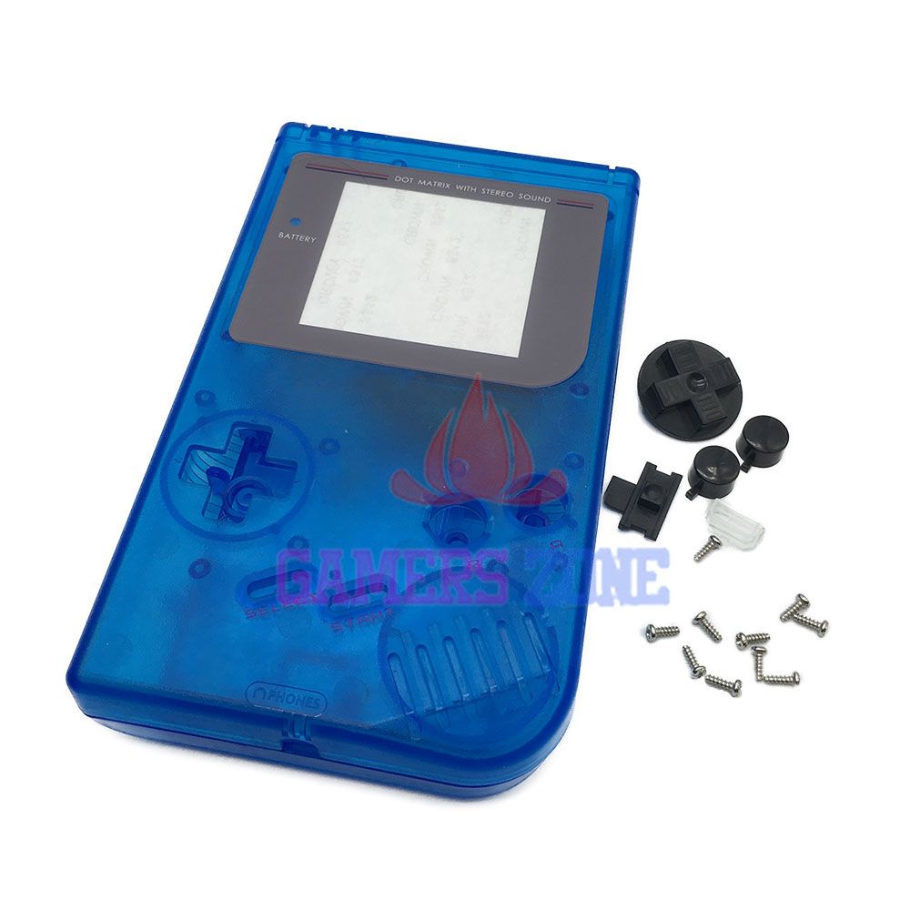 For Gameboy Game Boy  Console Shell Case Housing W Screen W/ Screwdriver