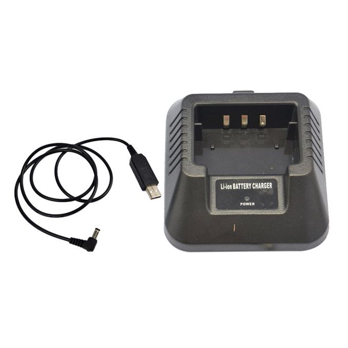 USB Charger Adapter For For Baofeng UV-5R DM-5R BF-F8+ BF-F8HP Waie