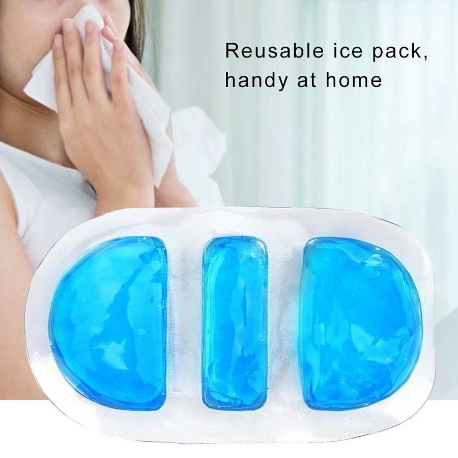 Reusable Refrigerated Ice Bag Icing Cooler Bag Cold Compress Therapy Injury Nose Care Pain Relief Prevent Bleeding  Ice Pack
