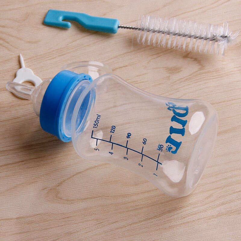 Sell Puppy Kitten Feeding Bottle 150ml And 60ml Pet Nursing Feeding Bottle With Cleaning Brush Kit For Dog Puppy Cat