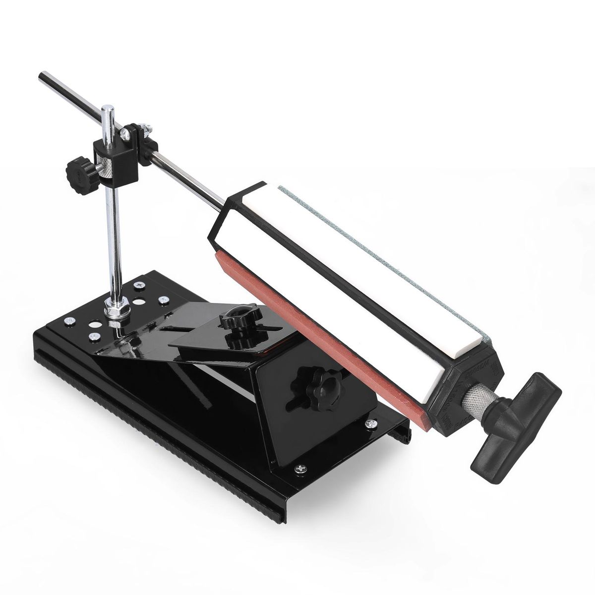 Portable Cutter Sharpener Professional Stainless Steel Kitchen Sharpening System Tools Fix-angle Whetstone Grinder Machine