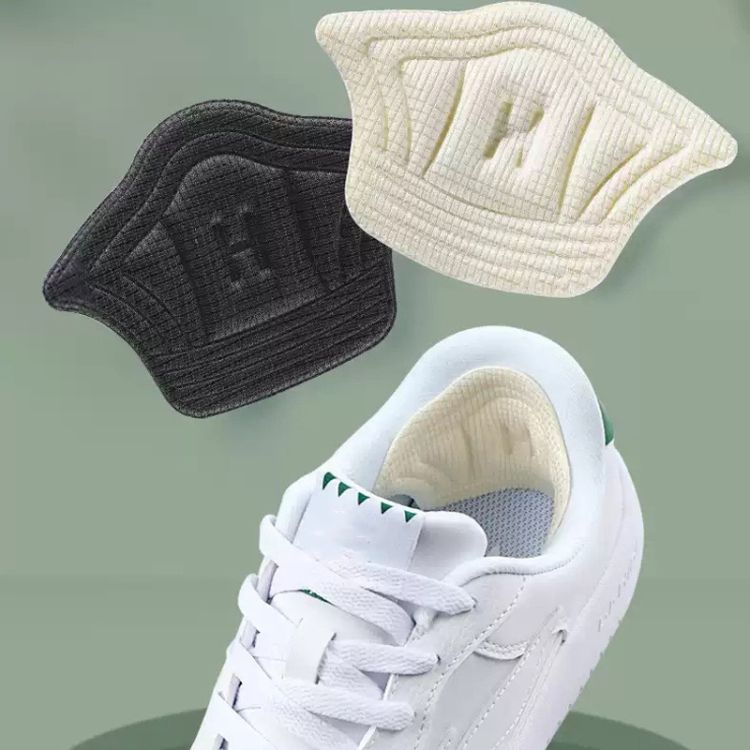 10 Pairs Tailored Sneaker Heel Tab, Thickness: 5mm (Black)