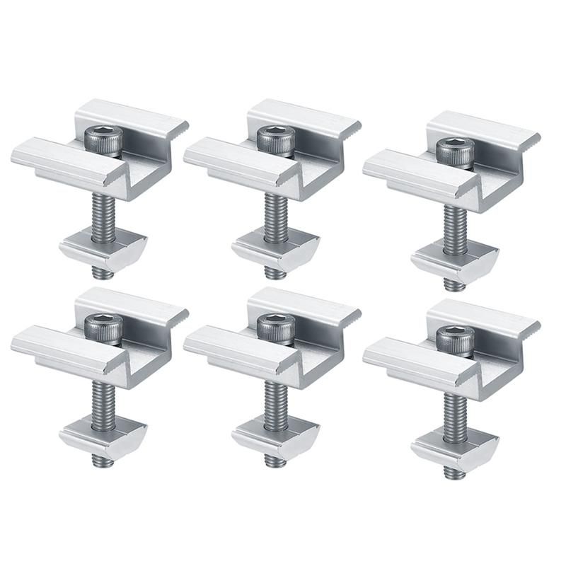 8Pack Solar Panel Mounting Brackets, Solar Panel End ,
