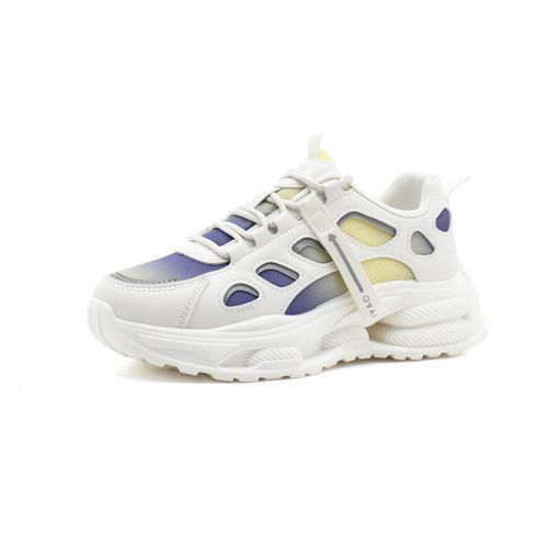 Breathable Sports Shoes Women Running Sneakers Beige Sneakers Ladies