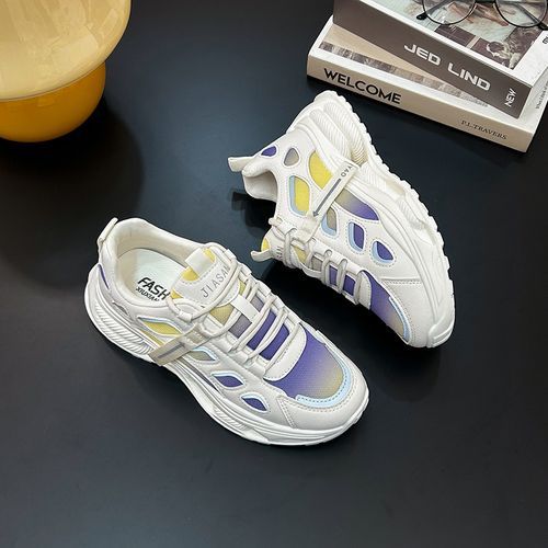 Breathable Sports Shoes Women Running Sneakers Beige Sneakers Ladies