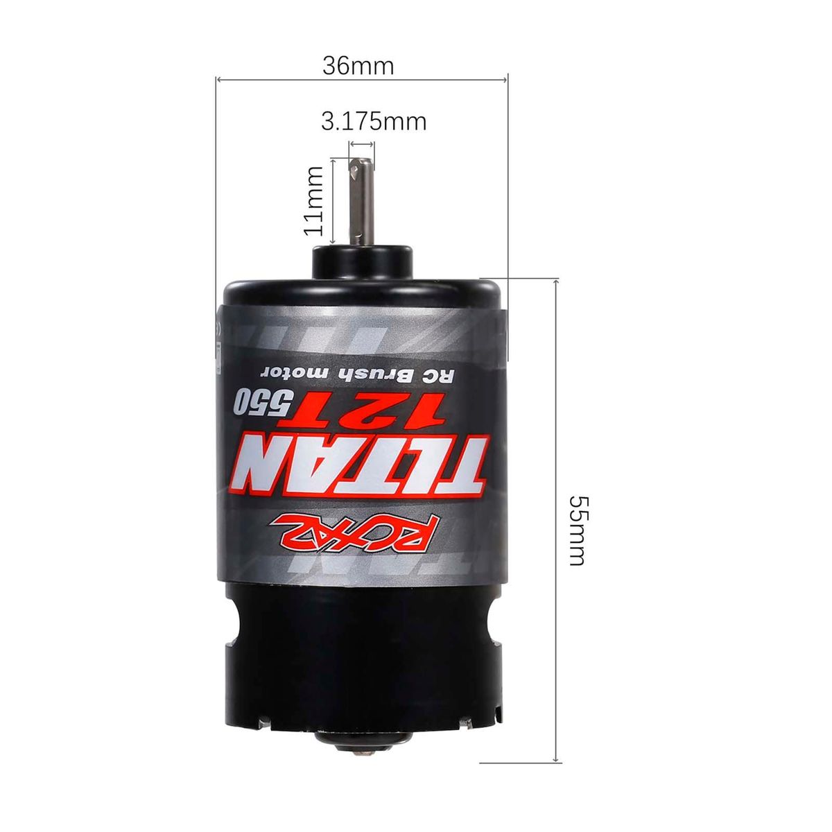 550 12T Brushed Motor for 1/10 RC Off-road Car HSP HPI Wltoys Kyosho TRAXXAS