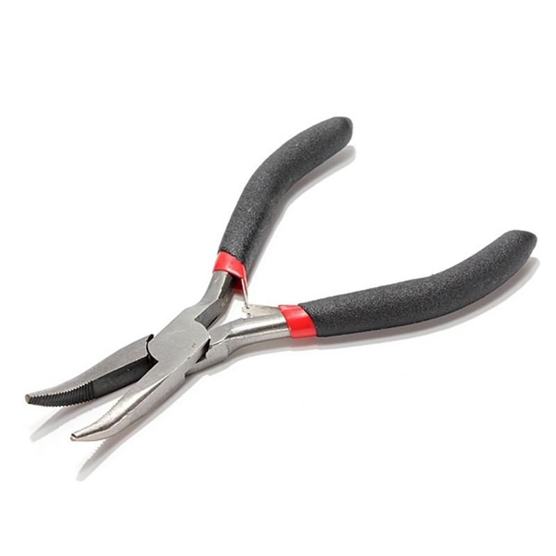 5Pcs Jewellery Mini Pliers Tools Kit Cutter Chain Round Bent Nose Beading Making