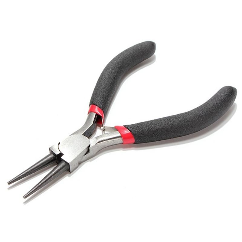 5Pcs Jewellery Mini Pliers Tools Kit Cutter Chain Round Bent Nose Beading Making