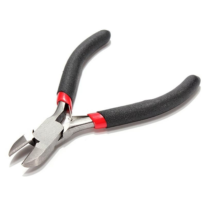 5Pcs Jewellery Mini Pliers Tools Kit Cutter Chain Round Bent Nose Beading Making