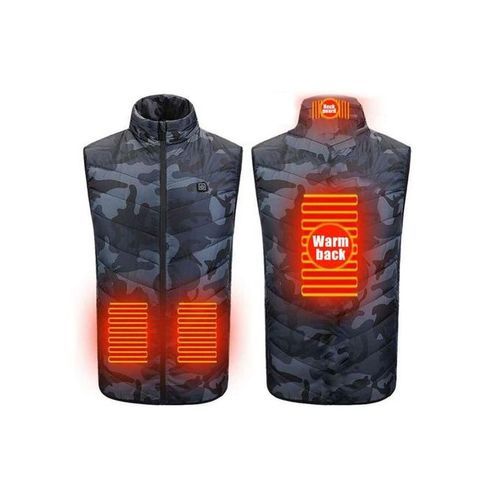 Comfortable Heated Vest 10 Hours Battery Life For Winter XL