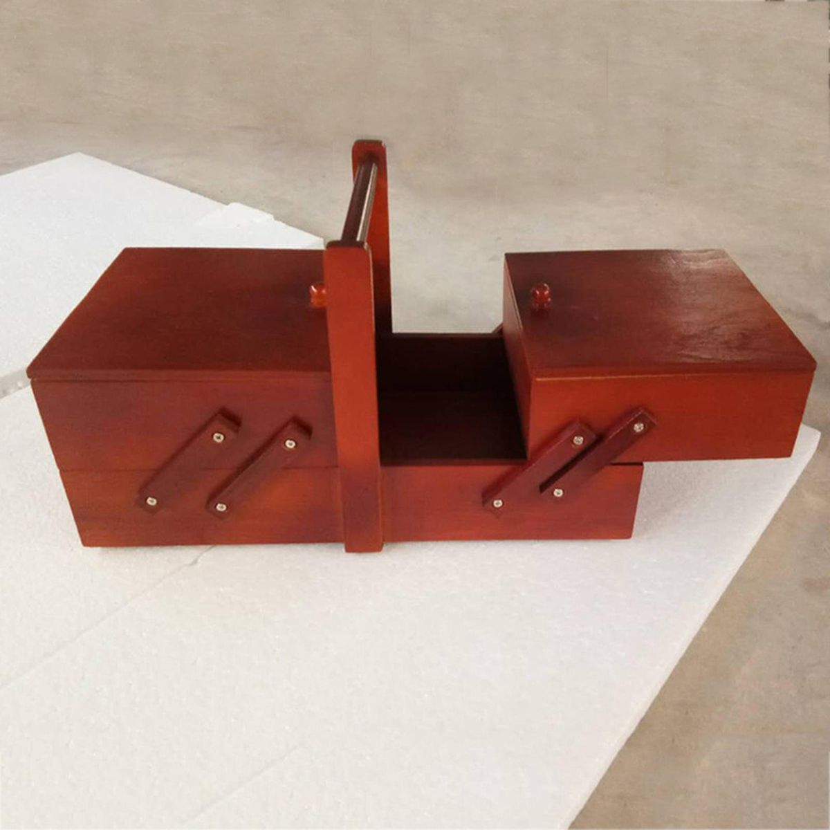 2Pieces  Sewing Box   Sew  Organizer Jewelry Boxes