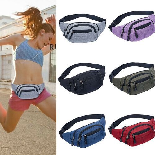 Men Women Bag Waterproof Travel Bum Bag Fanny Pack Waist
