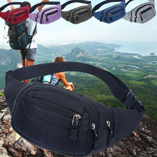 Men Women Bag Waterproof Travel Bum Bag Fanny Pack Waist