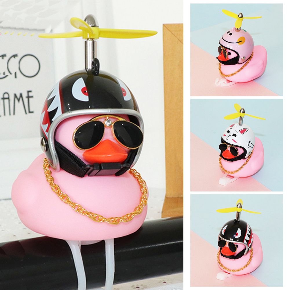 Luminous/normal Airscrew Helmet Standing Duck Broken Wind