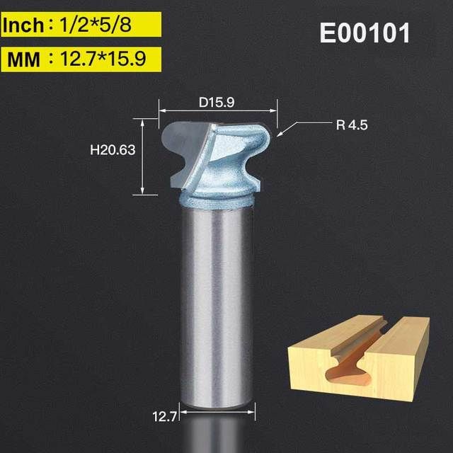 Tideway Industrial Grade Two Arc Nail Milling Cutt