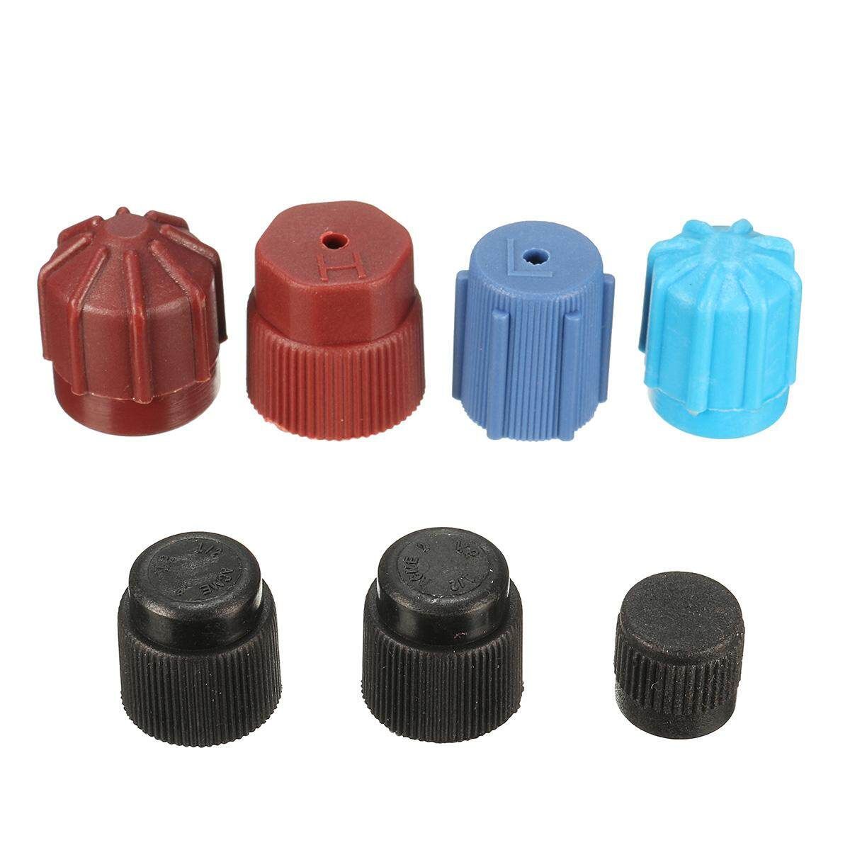 AC A/ System Cap & Valve Cores Rapid Seal Kit Air Conditioning Service