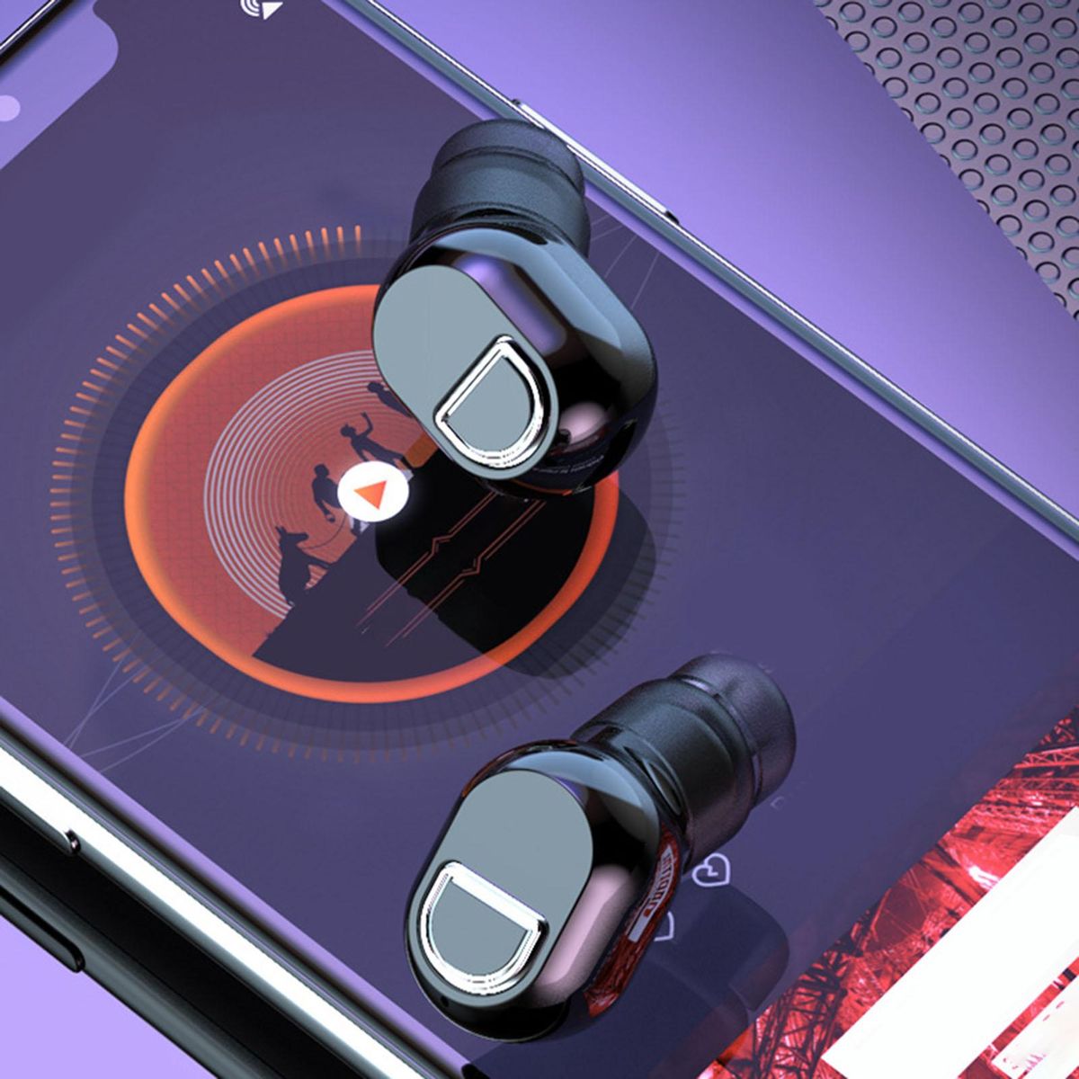 1Pc Earphone In-ear Waterproof Mini-Skin Color