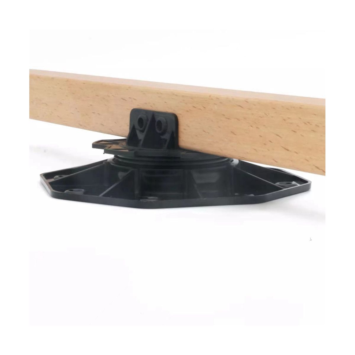 18-30mm Adjustable Feet Deck Bearing for Deck Substructure WPC Ceramic  Concrete Floor Tiles High Load Capacity