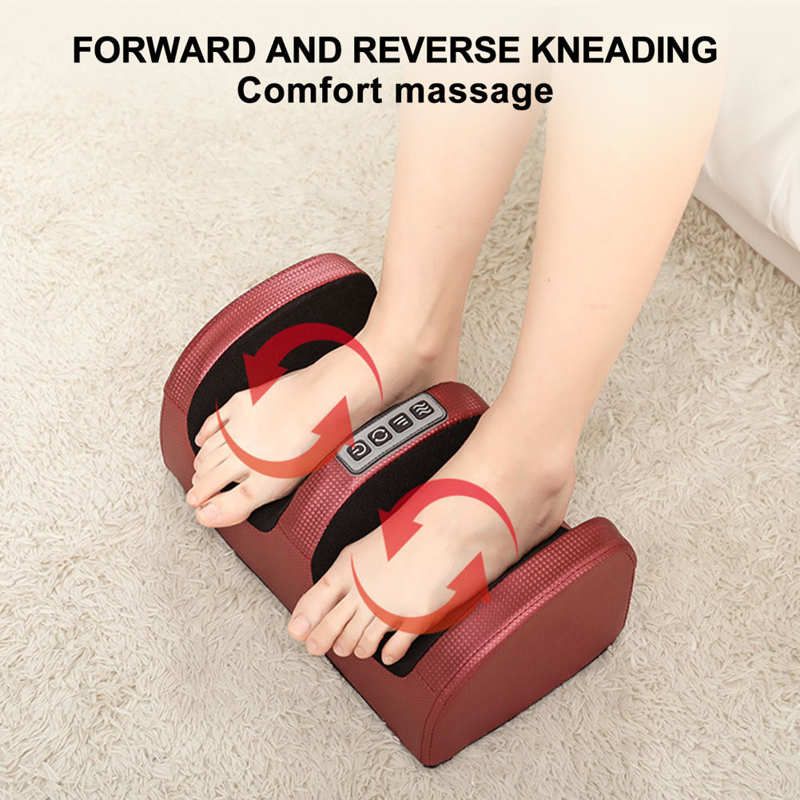 Electric Legs Massage Machine Foot Massager  Compress Physical Therapy Instrument Feet Roller Heating Kneading Massage Device