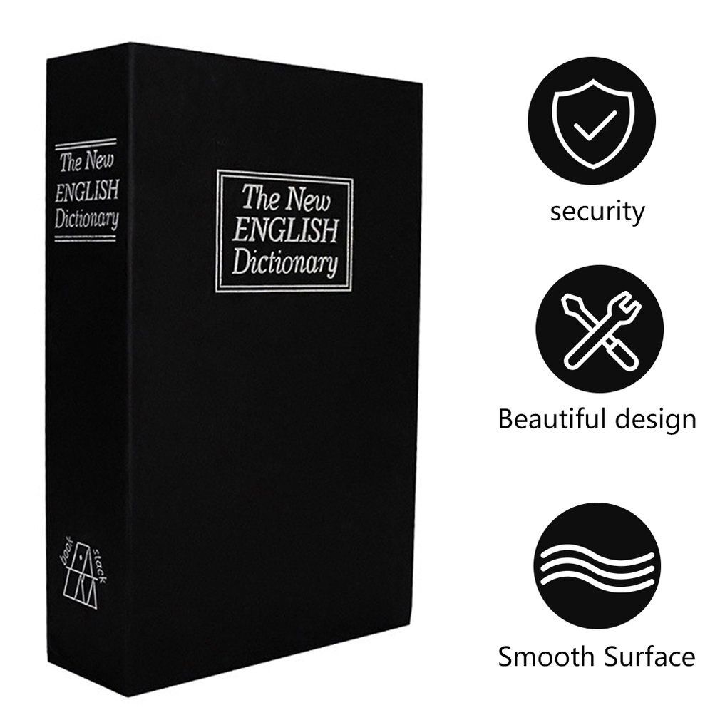 Safe English Dictionary Key Style Money Box Piggy Bank Safe Money Cash Coins Saving Box Lovely Gift For Kid Child Birthday LESHP