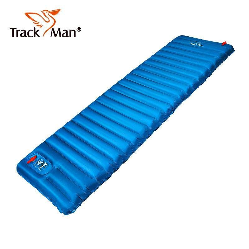 Trackman TM2604 Automatic Inflatable Air Mattresses Self Inflating Mat Hiking Travel Pad 195x60x9cm Blue (blue)