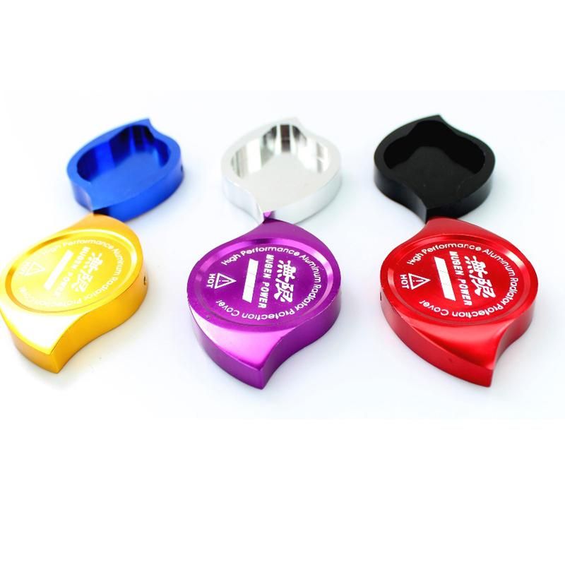 Aluminum Radiator Protection Cap Cover Fit for HONDA Accord Civic CR-V CR-Z CRX City Jazz Prelude Universal