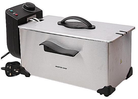 3.5 Ltrs Non-Stick Stainless Deep Fryer - Silver