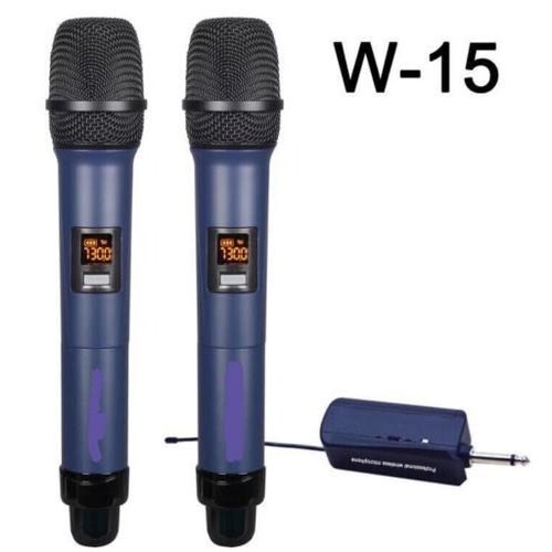 Rechargeable Handheld & Wireless Microphone Uhf - 2 In 1