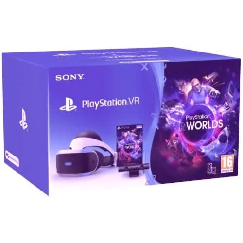 Play Station-VR+PS Vr Worlds Camera