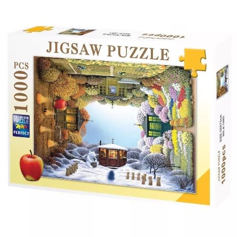 1000pcs Jigsaw Puzzle- Garden