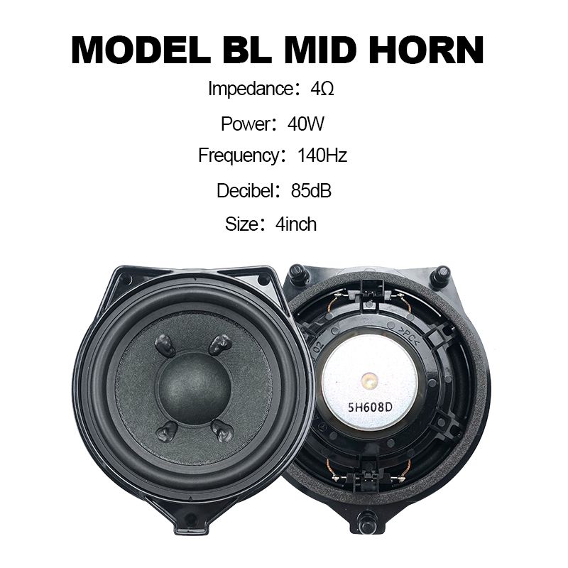 4 Inch Car Speaker Center Console Speaker For Mercedes Benz