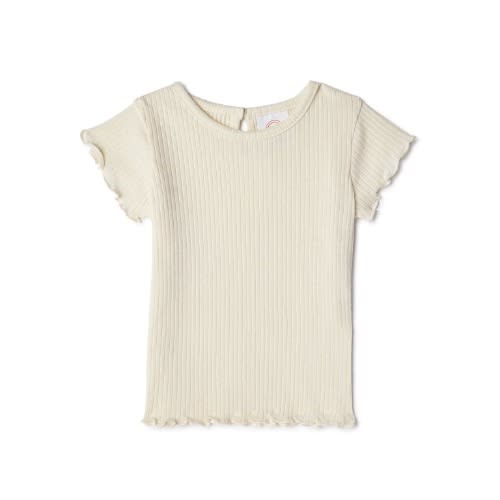 Baby Girls Pinafore Overall, Top & Headband 3 Pieces Outfit Set - Butterflies