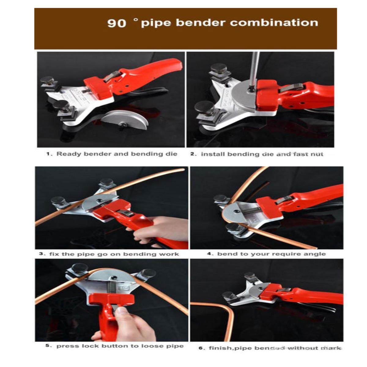 Multi Copper Pipe Bender Tube Bending Tool Kit With Tube WK-666