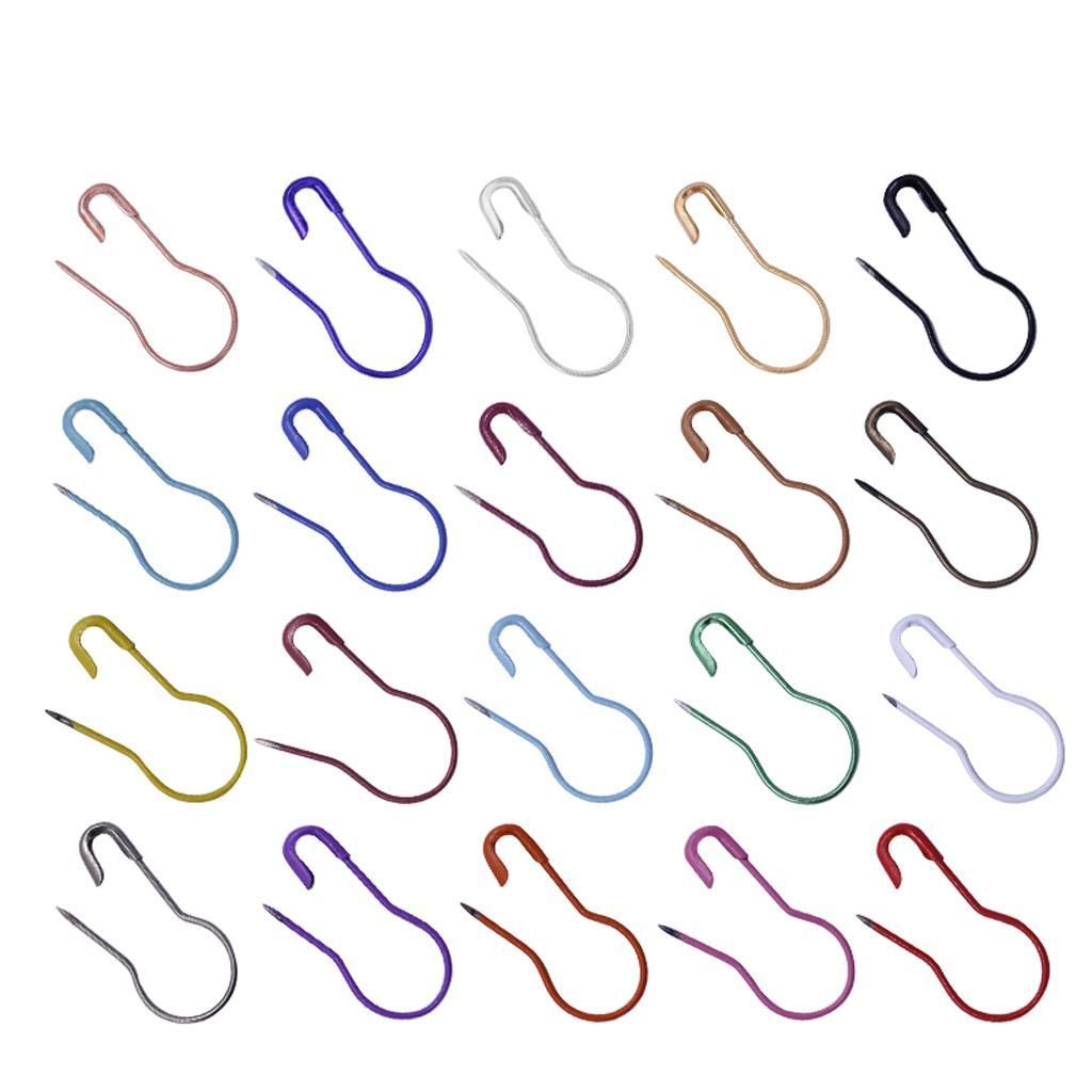 1000pcs/pack Pins Gourd Shape Metal Clips Knitting Stitch