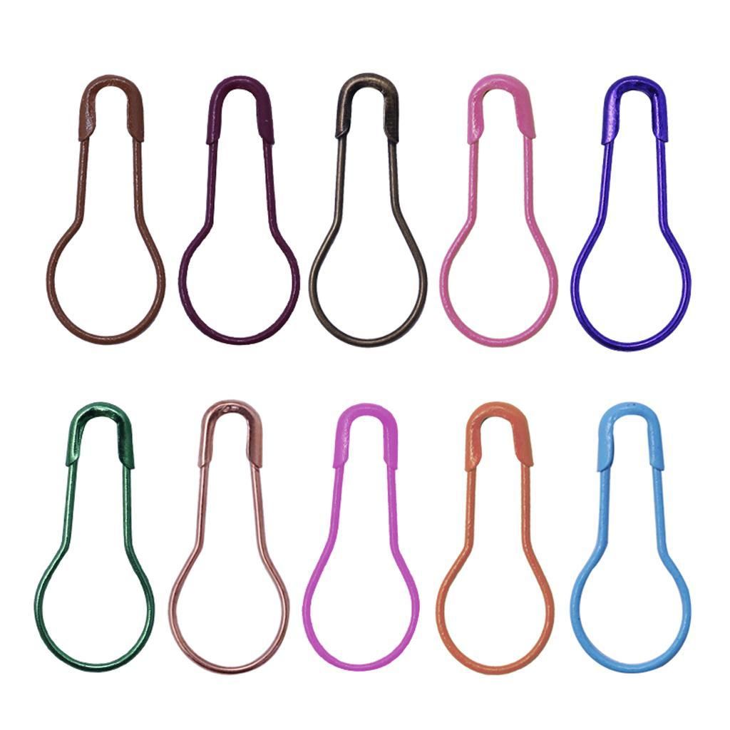 1000pcs/pack Pins Gourd Shape Metal Clips Knitting Stitch