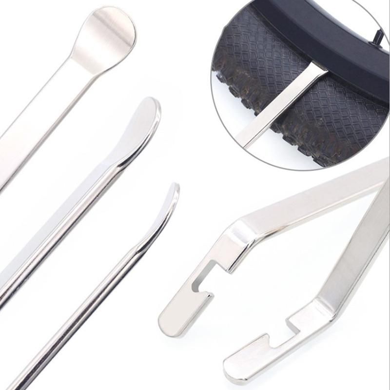 6 Pcs Bicycle Tire Lever Bike Tyre Spoon Iron Changing