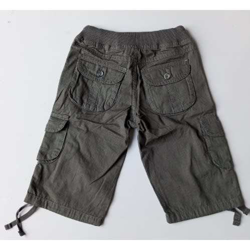 Boys Combat/Cargo Short - Moss Gray