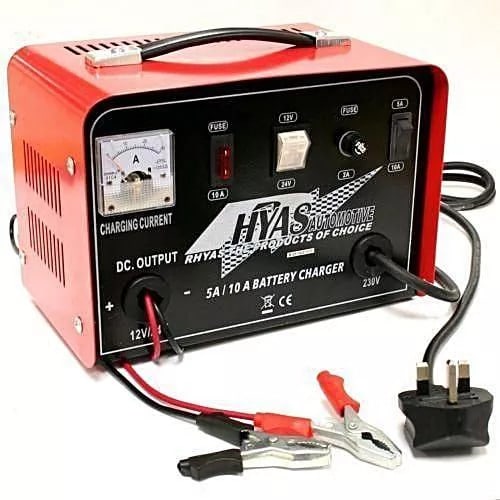 Heavy Duty Car Battery Charger - 50ams