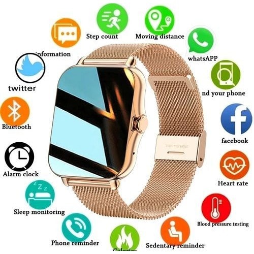 Smart Watch With Free Extra Strap