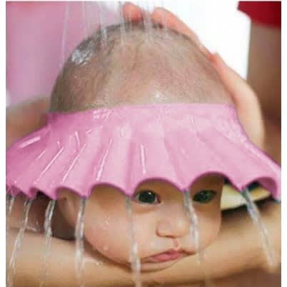 Adjustable Baby Shower Cap With Ear Cover