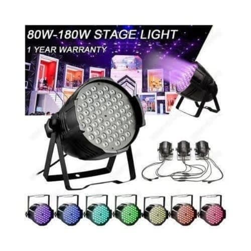 Led Stage Club Light - 54×3 3in1 180w Full Color
