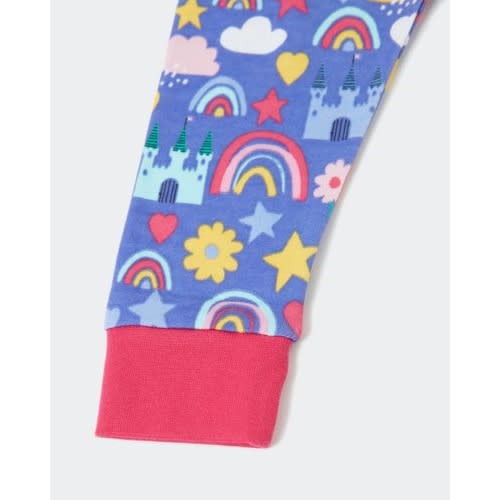 Baby Girl Blue Pyjamas- Pack Of 2