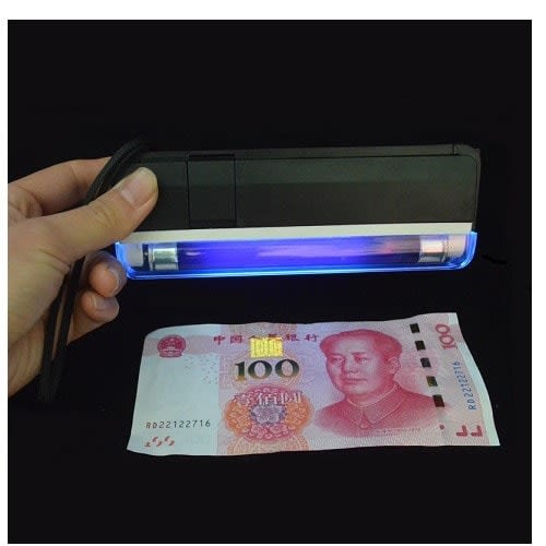 Mercury 2-in-1 Ultra Violet Light - Fake Currency Detector With Torch Light