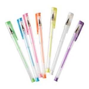 Pastel Scented Gel Pens 7pcs – Mix