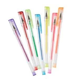 Pastel Scented Gel Pens 7pcs – Mix
