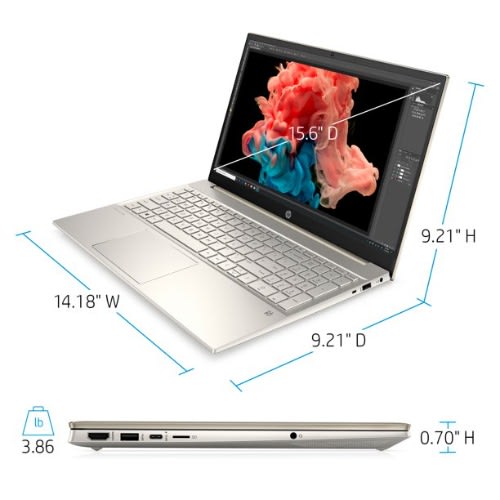 Pavilion 15 -11th Gen- Intel Core I7-16GB - 512GB SSD -Touchscreen/backlit Keyboard -Wins 11