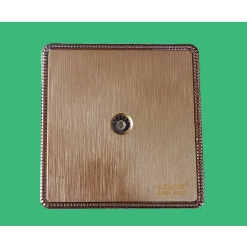 Tv Socket - Gold