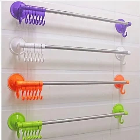 Towel Hanger For Bathroom And Kitchen - 4 Pieces - 10Inches