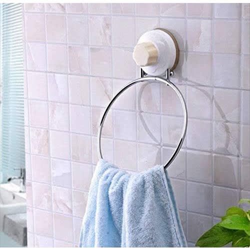 Towel Ring Holder With Magic Suction